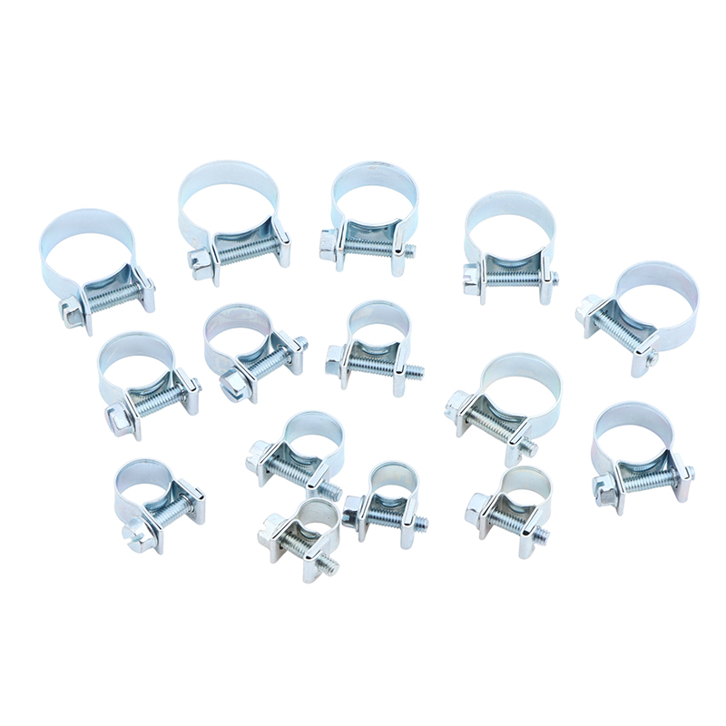 Hose Clamp Assorted - Jubileumslangklemmen 10-delige set voor brandstofleiding Roestvrijstalen