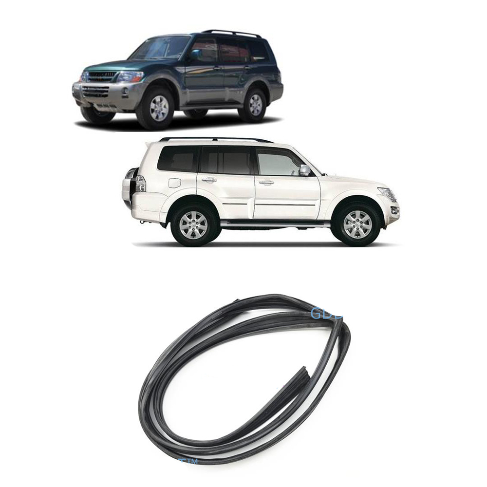 Door Weather Strip - 1 Stuks Deur Rubber Met Clips