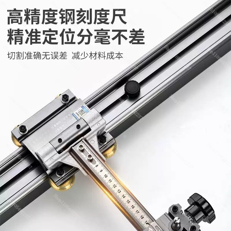 Tile Cutter Scoring - Handmatige hoogprecisie T-type tegelknipper met dubbele