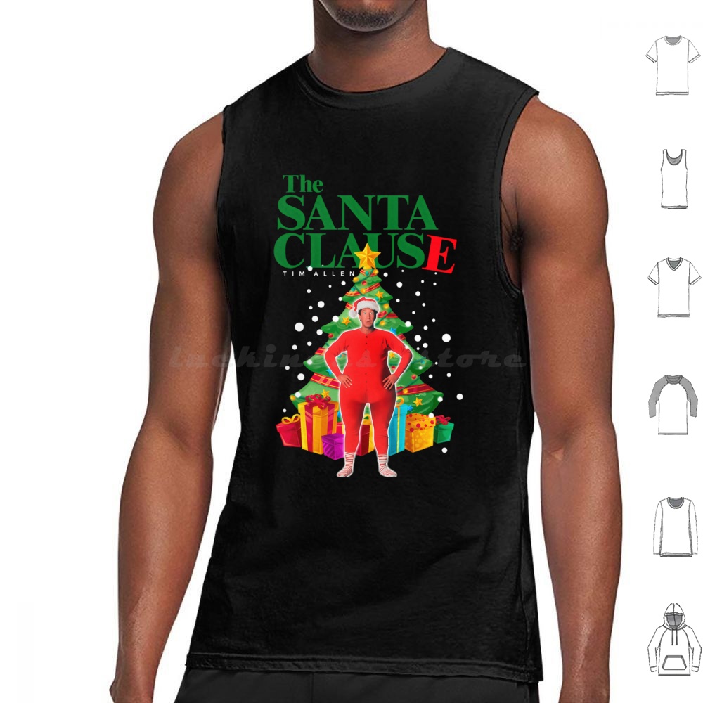 Home Improvement With Tim Taylor - De Grappige Kerstman Tank Tops Print