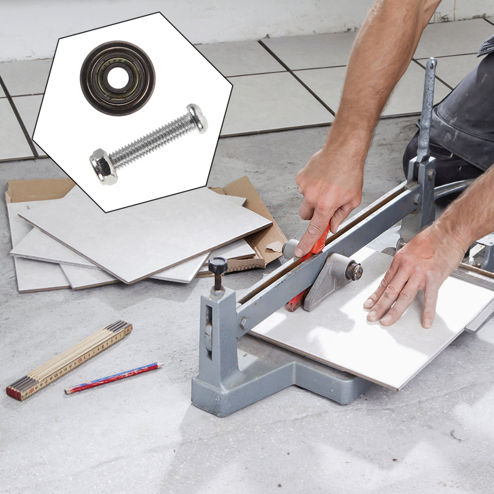 1Set Handmatige tegelsnijder m - Tile Cutter Scoring recensie en prijs