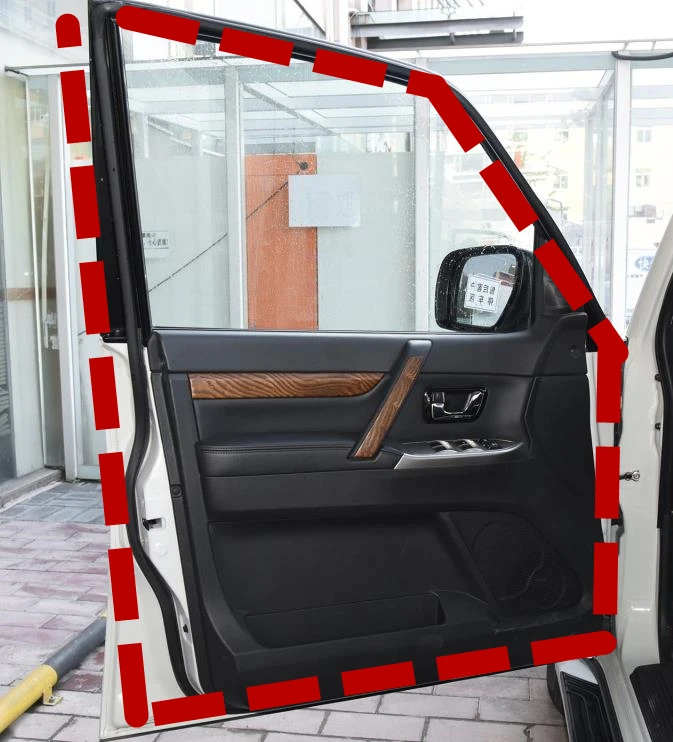 1 Stuks Deur Rubber Met Clips  - Door Weather Strip recensie en prijs