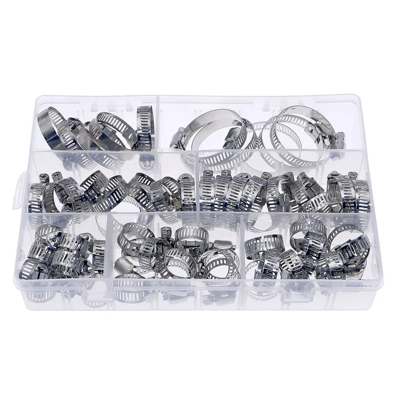 60 stuks brandstofinjectieslan - Hose Clamp Assorted recensie en prijs