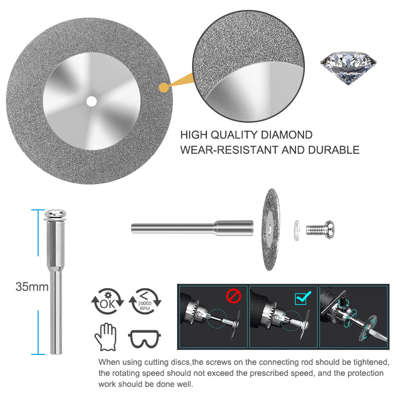 12 Stuks 16-60 Mm Mini Diamant - Tile Cutter Scoring recensie en prijs